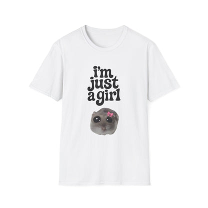 I'm Just a Girl - Retro Groovy Graphic Tee