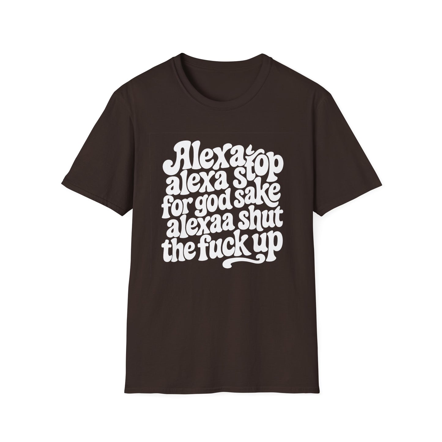 Alexa Stop - Retro Groovy Graphic Tee