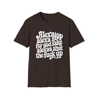Alexa Stop - Retro Groovy Graphic Tee