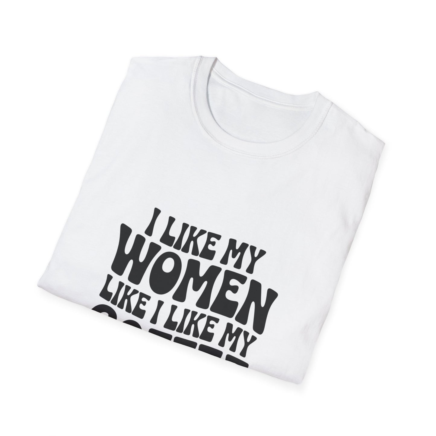 I Like My Women Like I Like My Coffee - Retro Groovy Graphic Tee
