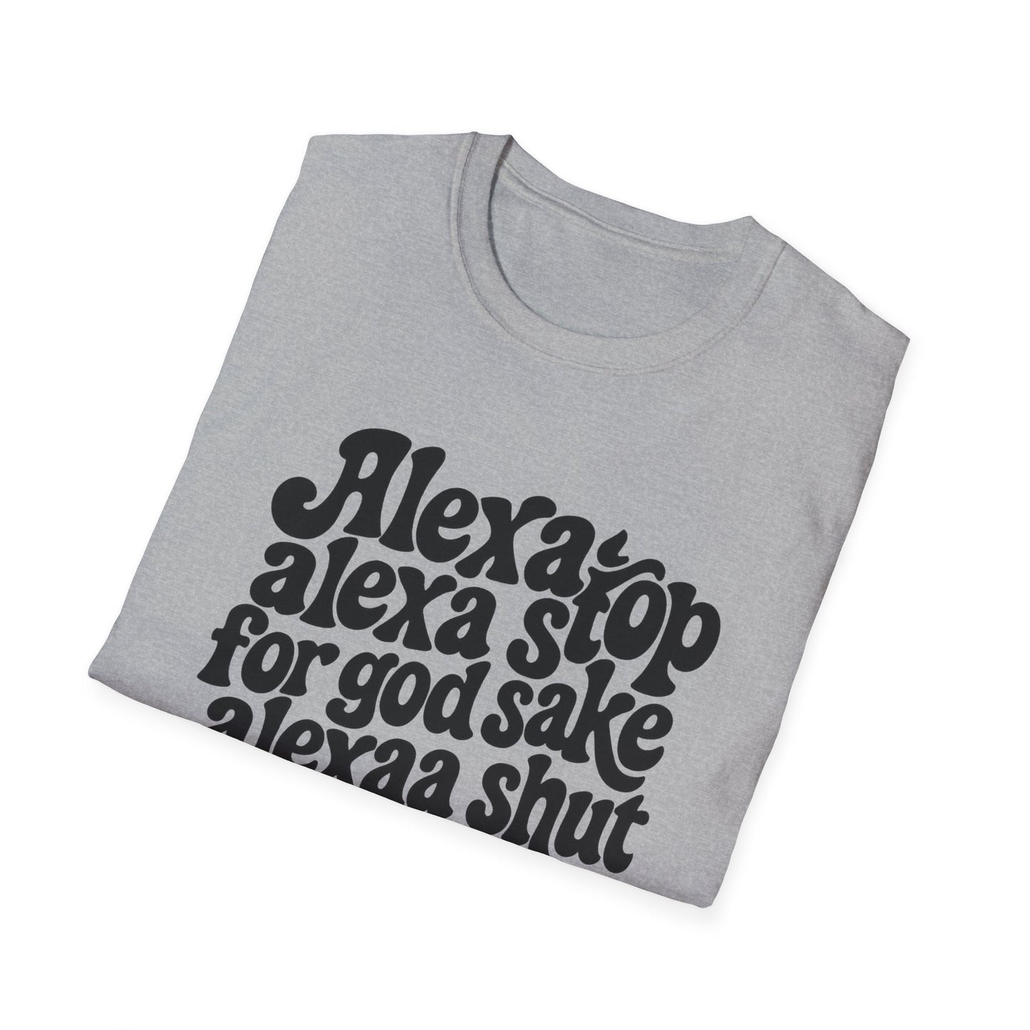 Alexa Stop - Retro Groovy Graphic Tee
