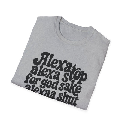 Alexa Stop - Retro Groovy Graphic Tee