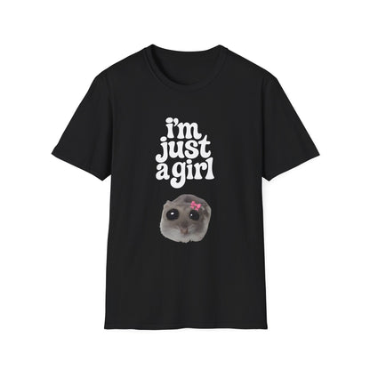 I'm Just a Girl - Retro Groovy Graphic Tee