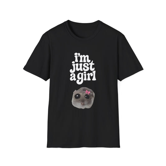 I'm Just a Girl - Retro Groovy Graphic Tee