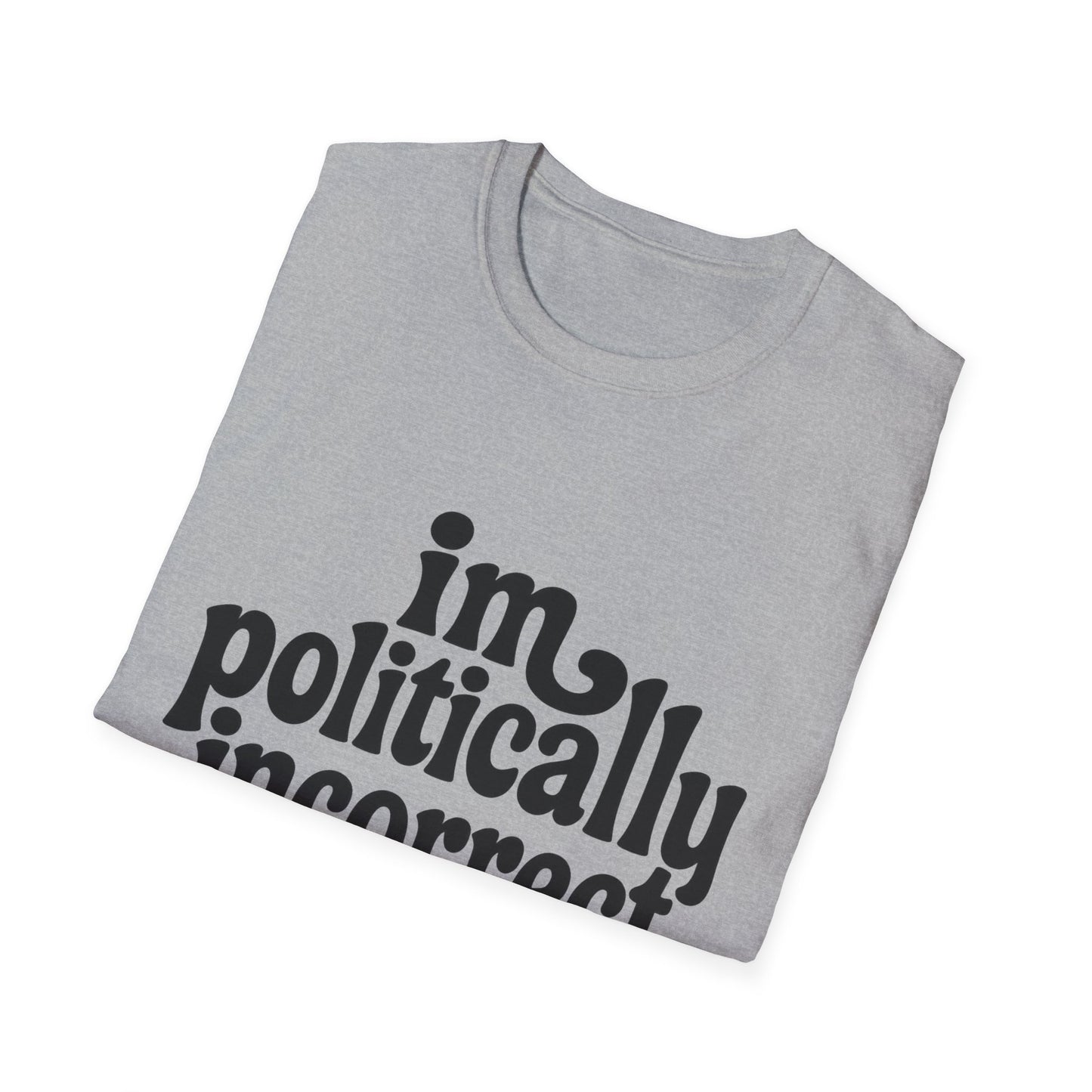 Politically Incorrect - Retro Groovy Graphic Tee