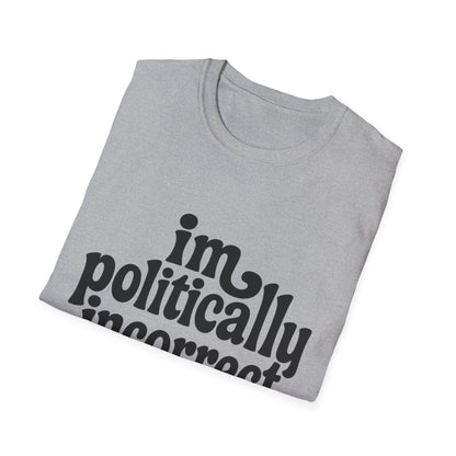 Politically Incorrect - Retro Groovy Graphic Tee