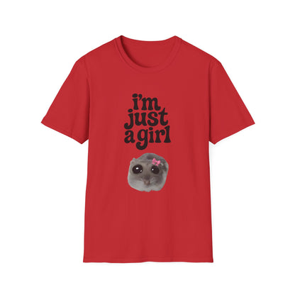 I'm Just a Girl - Retro Groovy Graphic Tee