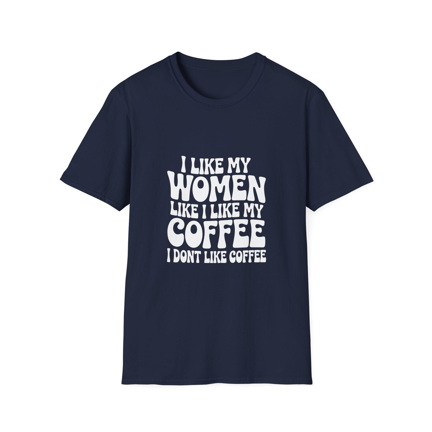 I Like My Women Like I Like My Coffee - Retro Groovy Graphic Tee