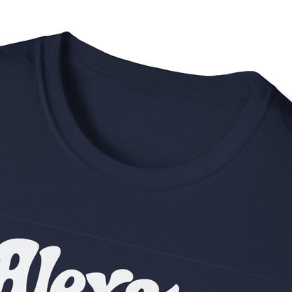 Alexa Stop - Retro Groovy Graphic Tee