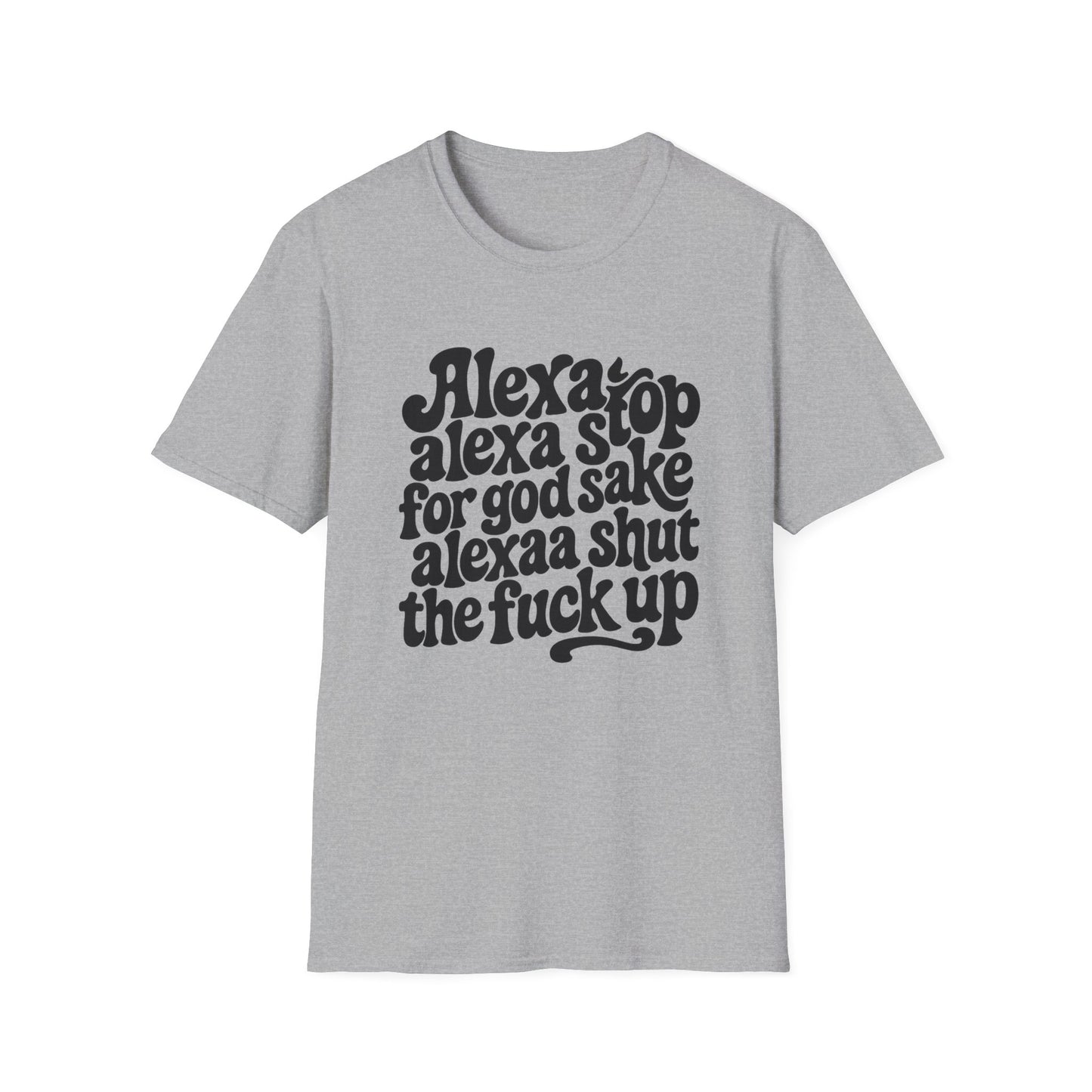 Alexa Stop - Retro Groovy Graphic Tee