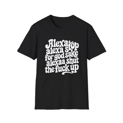 Alexa Stop - Retro Groovy Graphic Tee