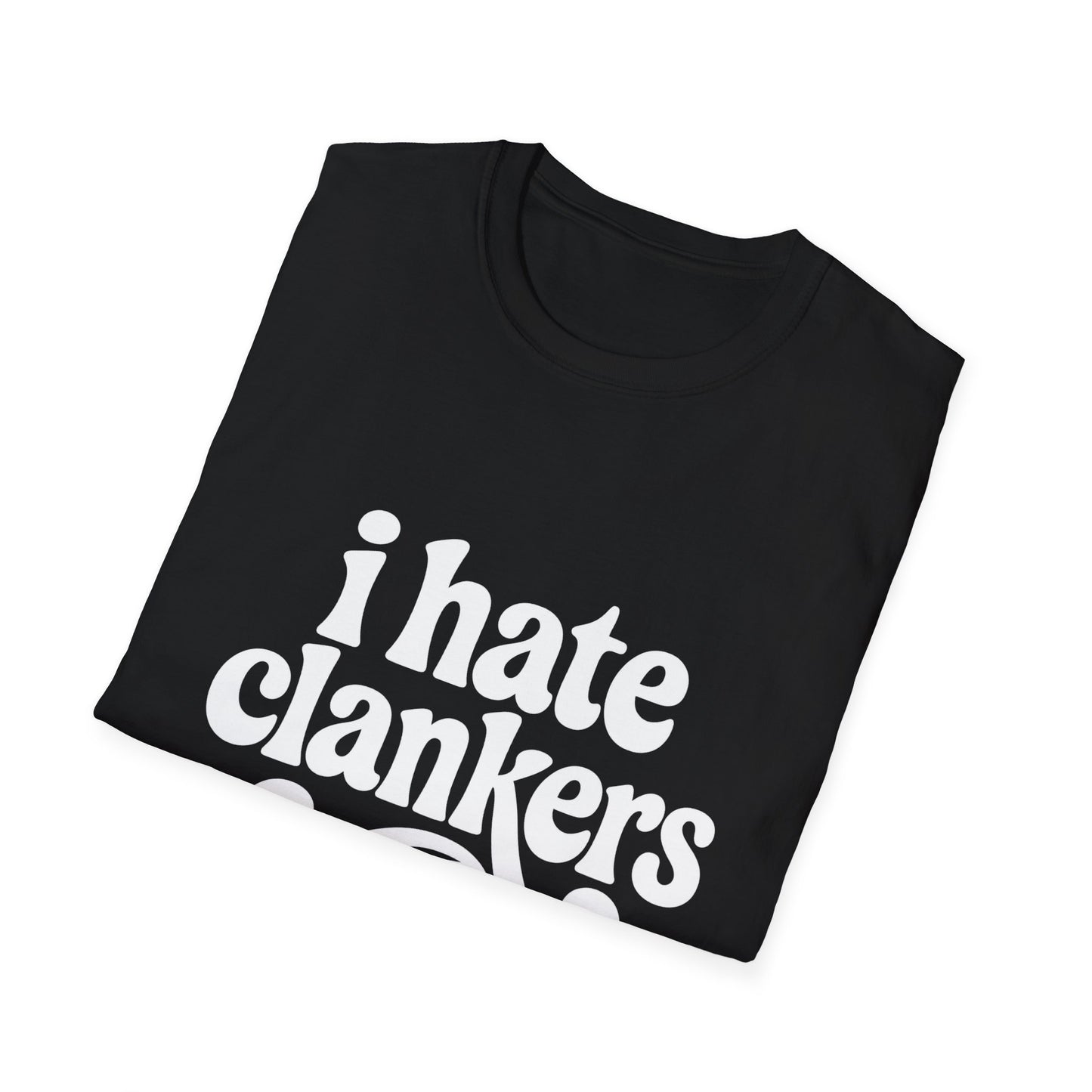 I Hate Clankers - Retro Groovy Graphic Tee