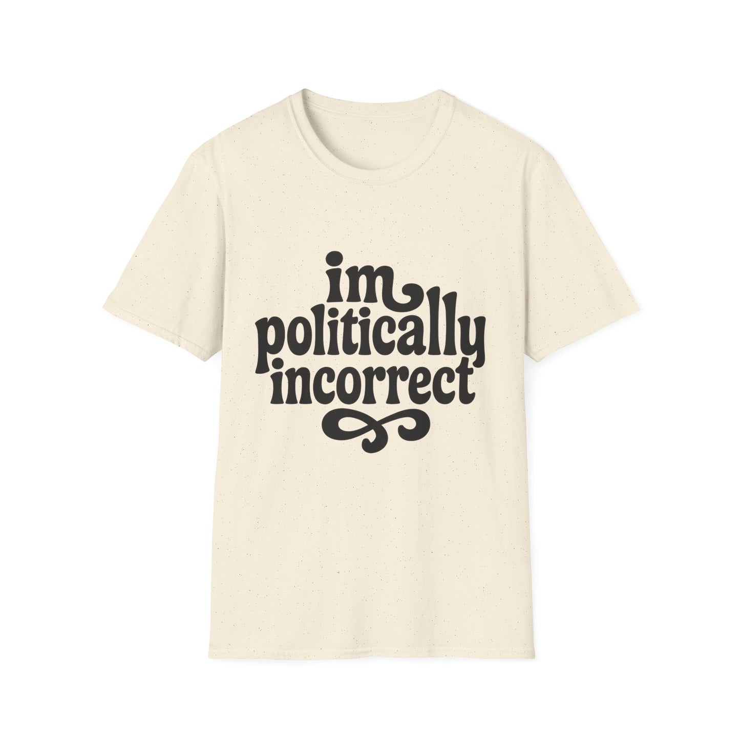 Politically Incorrect - Retro Groovy Graphic Tee