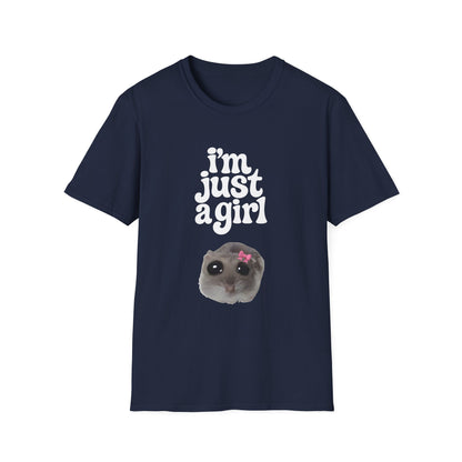 I'm Just a Girl - Retro Groovy Graphic Tee