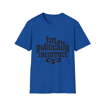 Politically Incorrect - Retro Groovy Graphic Tee