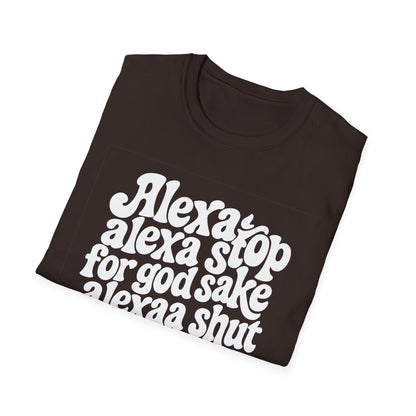 Alexa Stop - Retro Groovy Graphic Tee