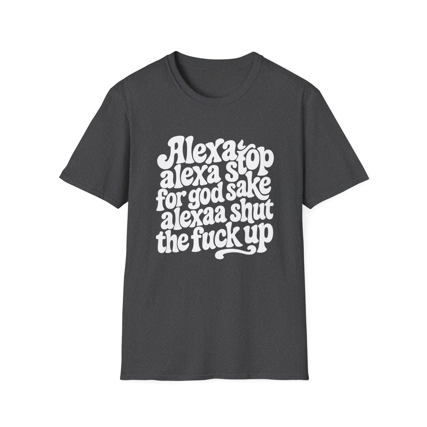 Alexa Stop - Retro Groovy Graphic Tee