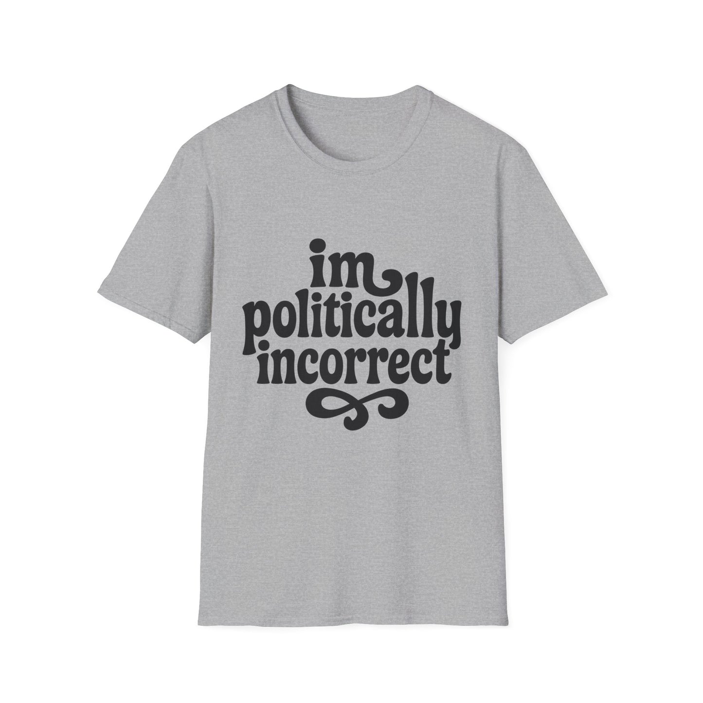 Politically Incorrect - Retro Groovy Graphic Tee