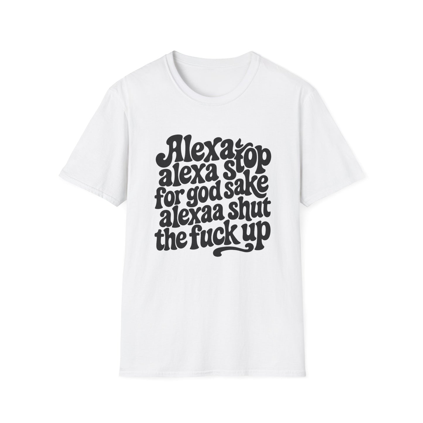 Alexa Stop - Retro Groovy Graphic Tee