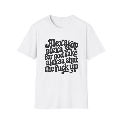 Alexa Stop - Retro Groovy Graphic Tee