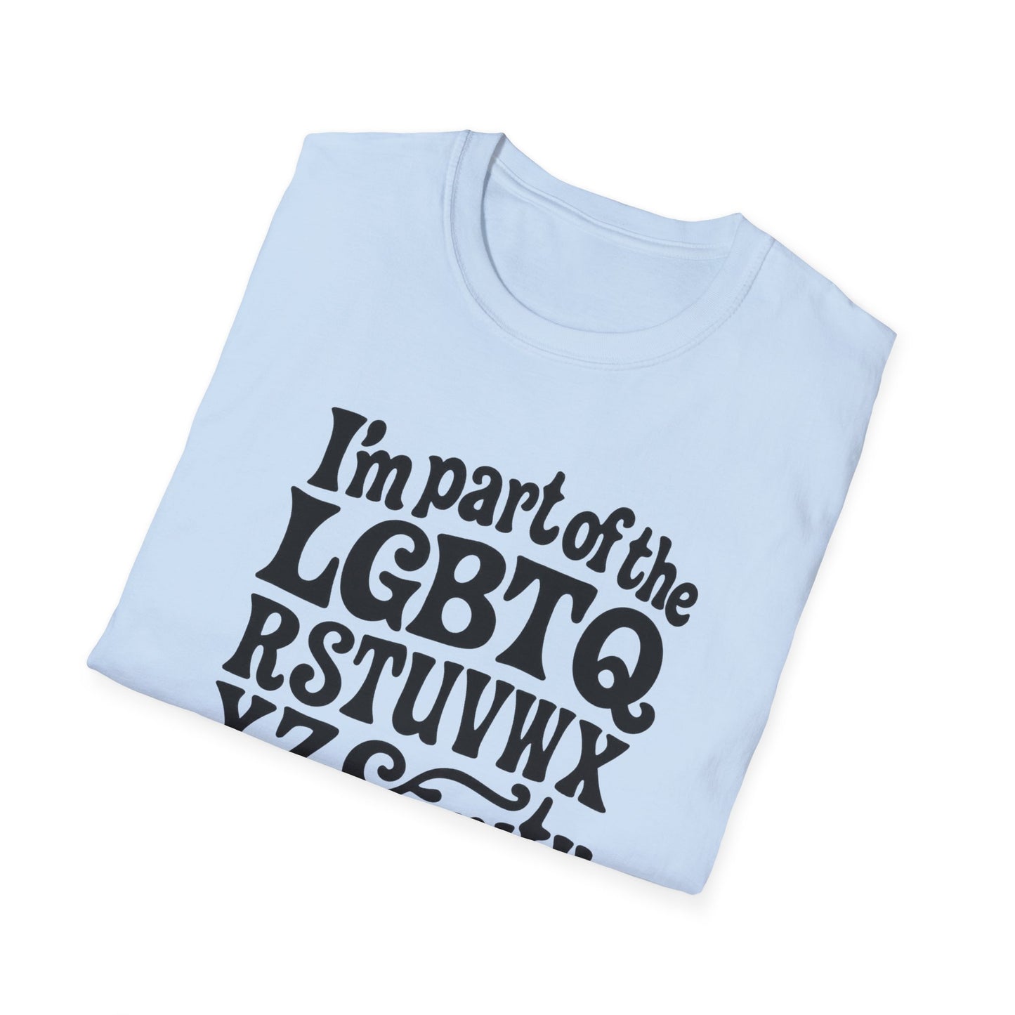 Alphabet Soup - Retro Groovy Graphic Tee