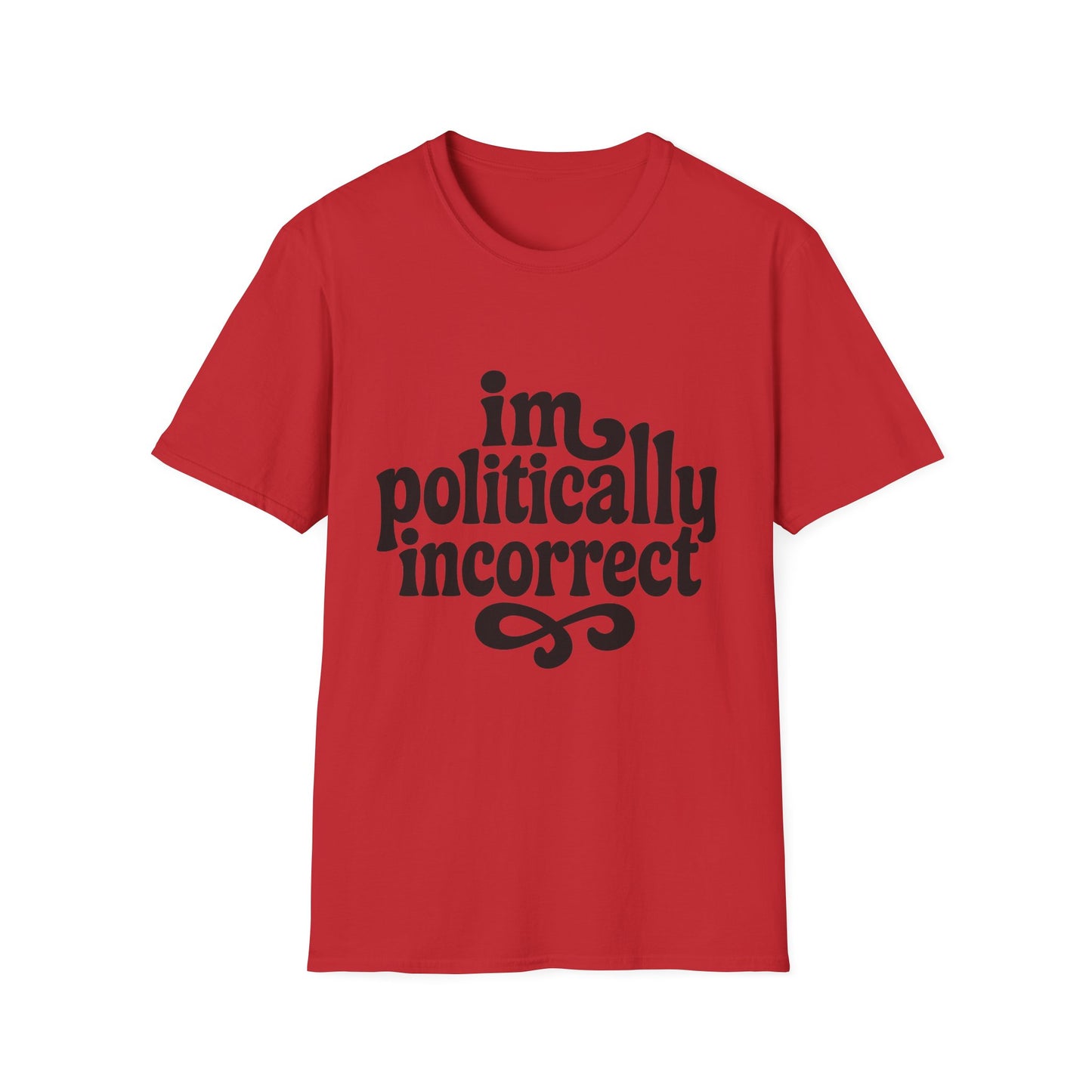 Politically Incorrect - Retro Groovy Graphic Tee