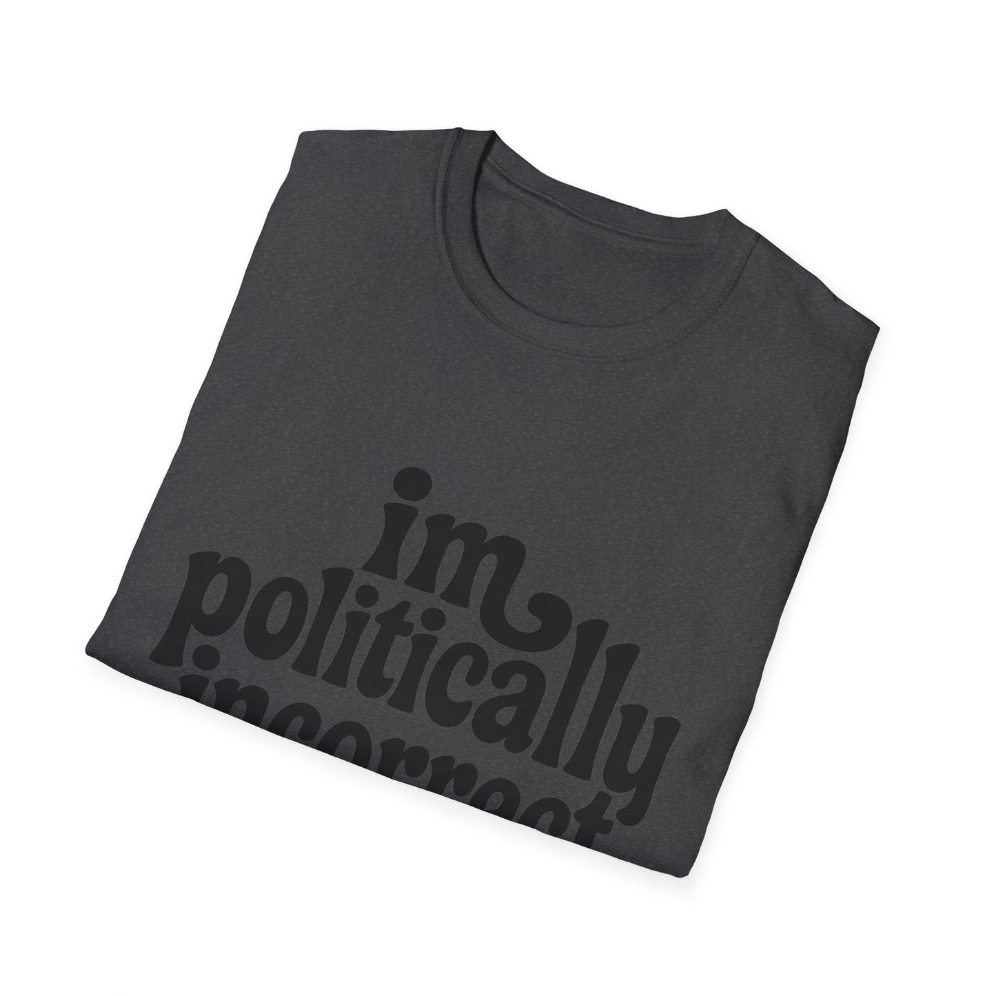 Politically Incorrect - Retro Groovy Graphic Tee