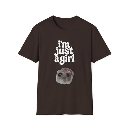 I'm Just a Girl - Retro Groovy Graphic Tee