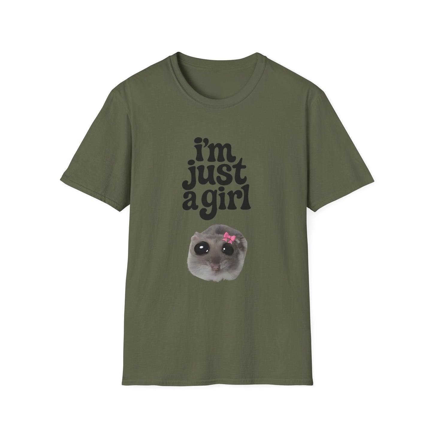 I'm Just a Girl - Retro Groovy Graphic Tee