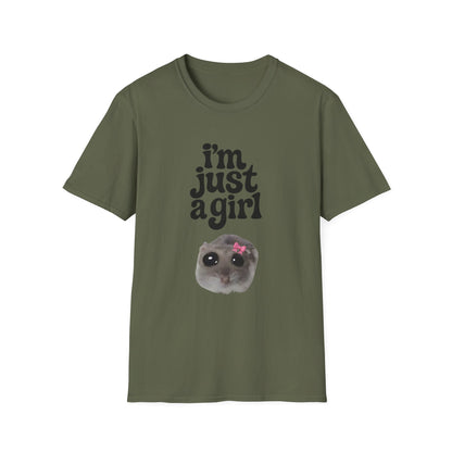 I'm Just a Girl - Retro Groovy Graphic Tee