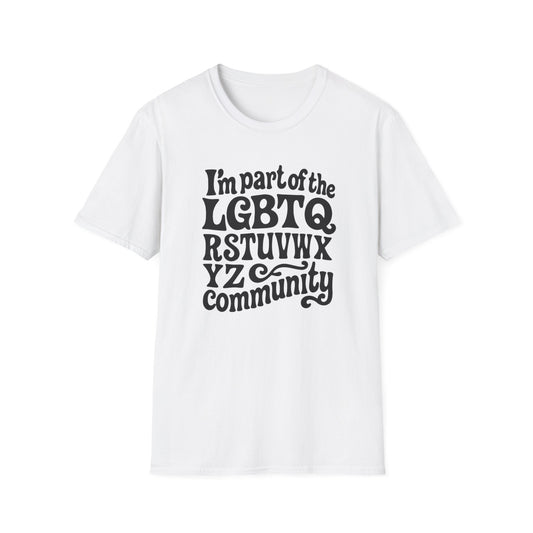 Alphabet Soup - Retro Groovy Graphic Tee